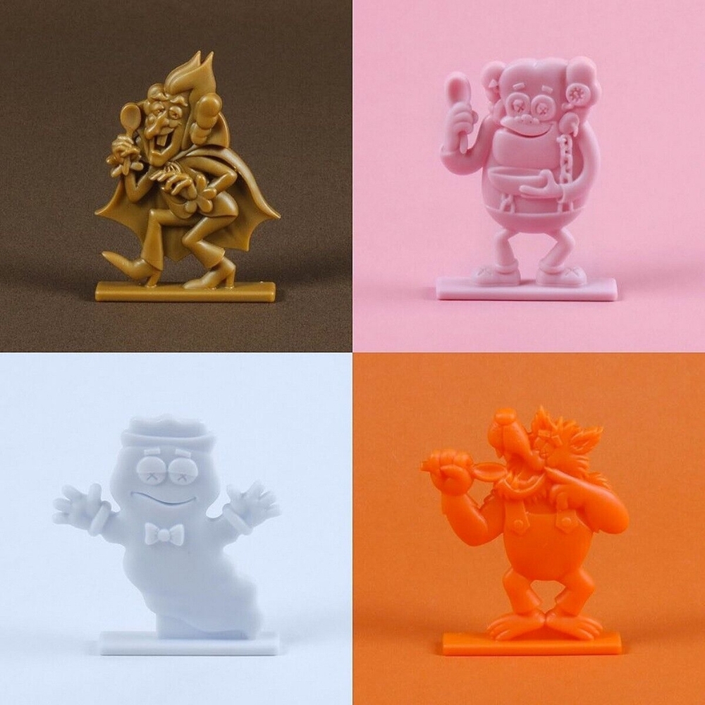 Kaws Monsters Cereal Box Collectible Toy Prizes